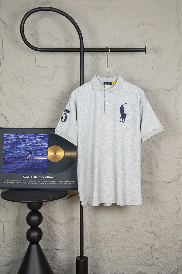Rah Lauren Foundation Large Spaghetti Strap Logo T Shirt Short Sleeve