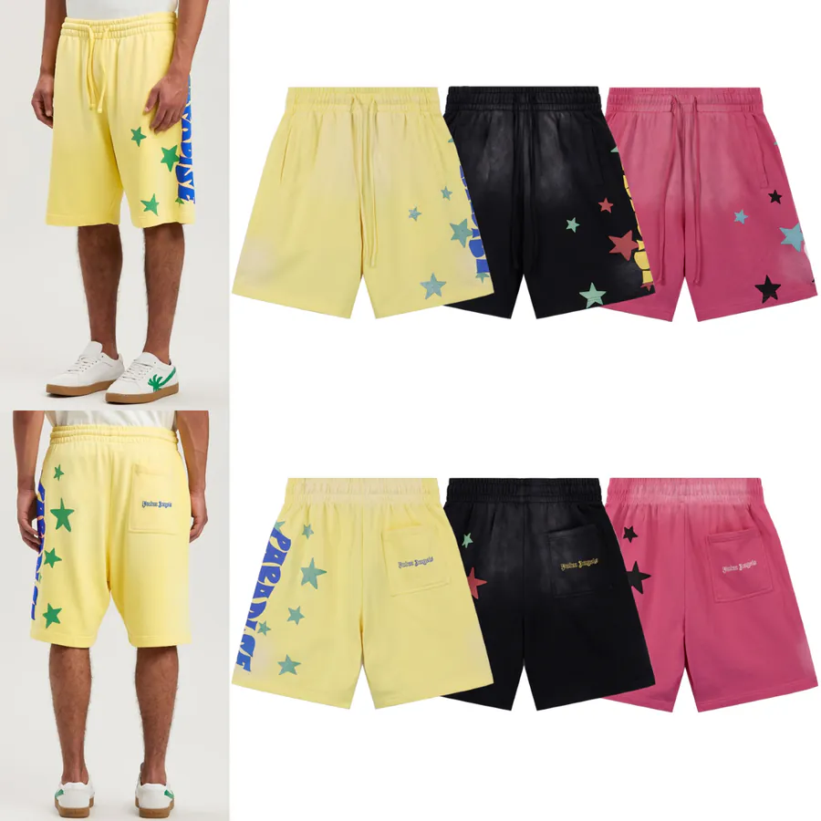 Paradise Print Exploration 2025 Spring Summer Tropical Print Series Men's Red Short Sleeve