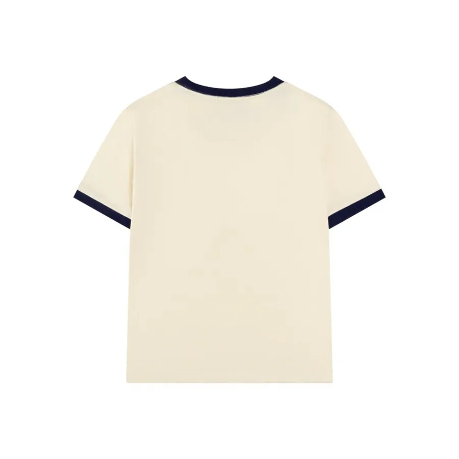 Rah Lauren 25ss Summer Exclusive Cartoon Bear Print Short Sleeve