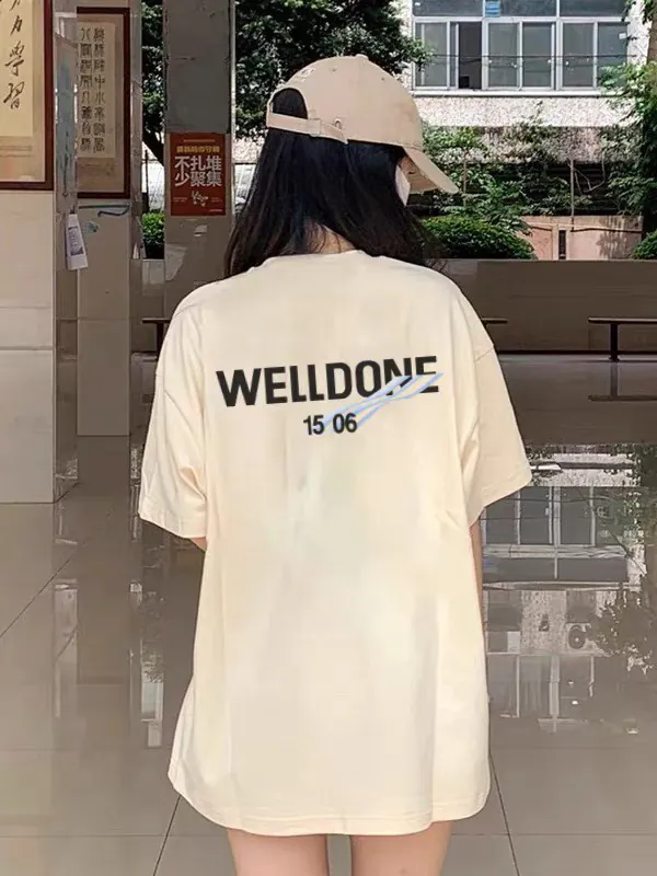 WELLDONE Original Logo Print T Shirt