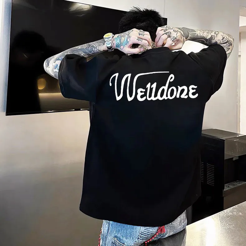 WELLDONE Original Logo Print T Shirt