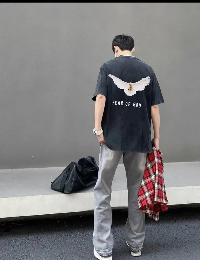 Original FEAR OF GOD Short Sleeve T Shirt