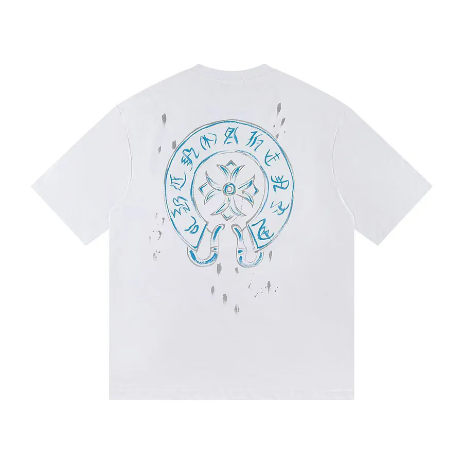 Kroger Pocket Letter Round Collar Short Sleeve