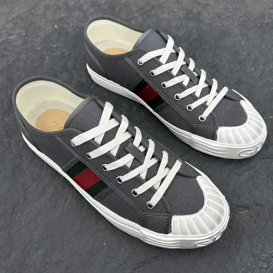 Lido Series Sneaker Black Cotton Fabric, Low Heel, 2.5cm Height