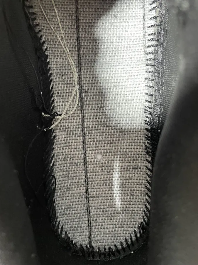 AMIRI Skel Toe Hi Bone Design Sneaker in Gray Black