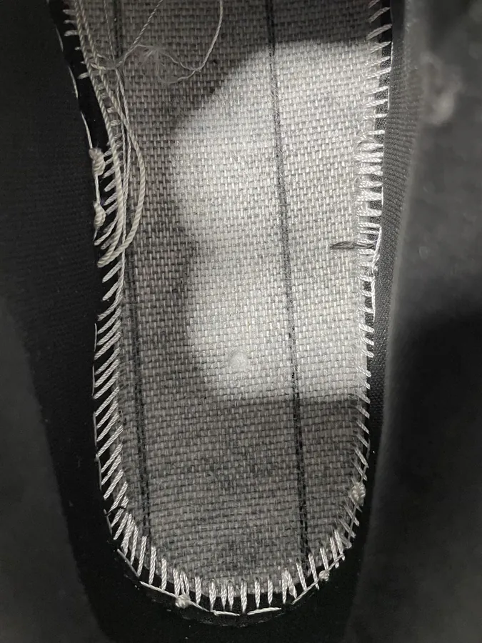 AMIRI Skel Toe Hi Bone Design Sneaker in Black