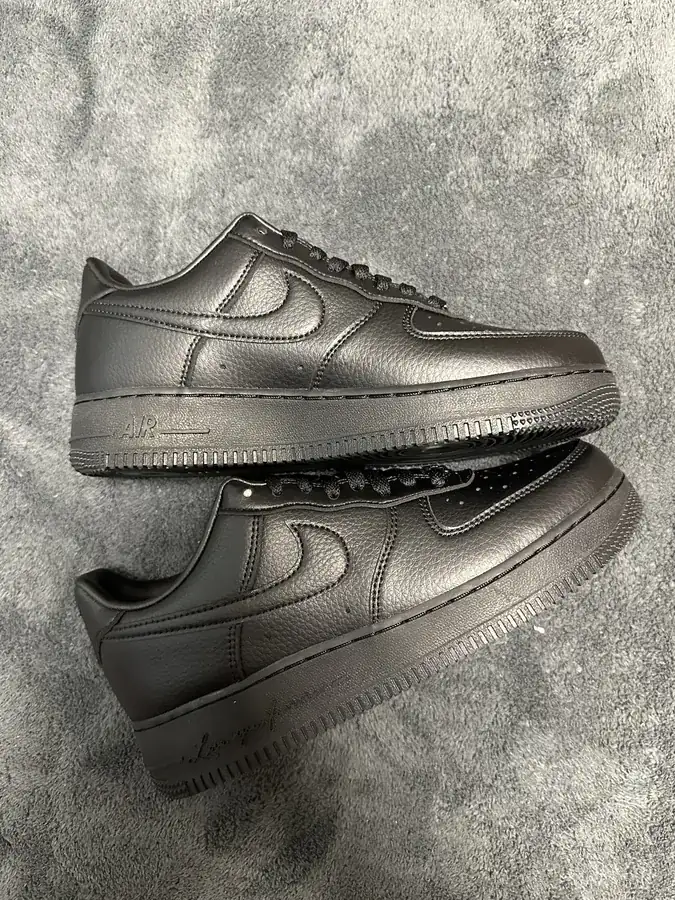 Nocta Air Force Collaboration Black Sneaker