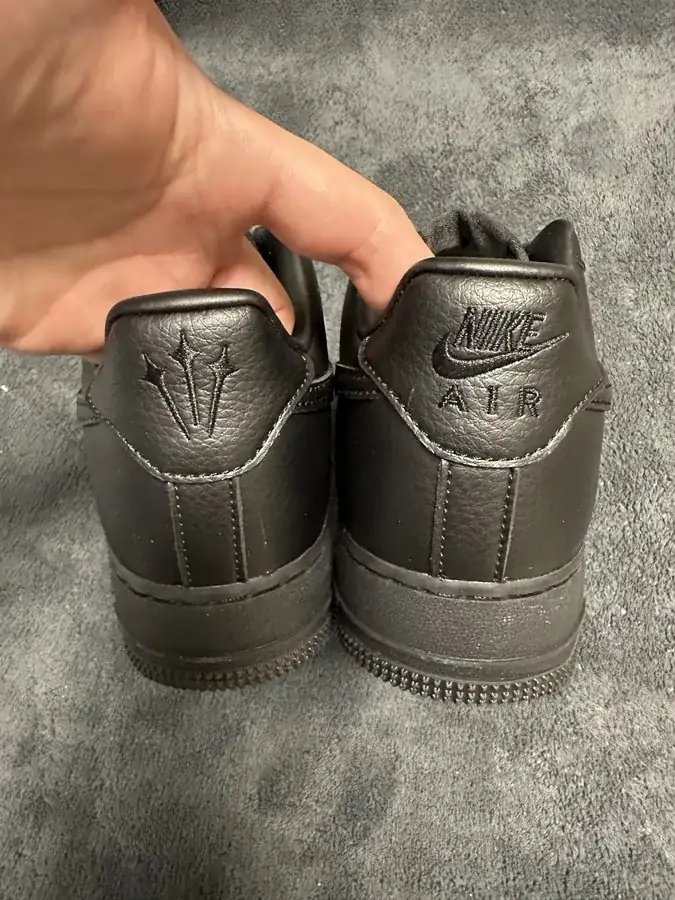 Nocta Air Force Collaboration Black Sneaker