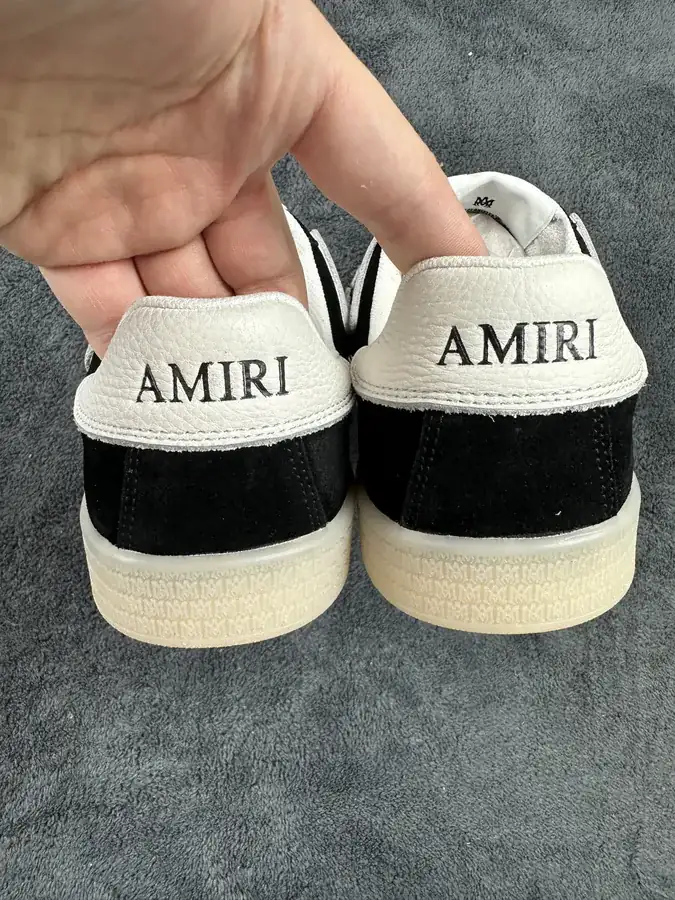 AMIRI Pacific Bones Men's Leather Low Top Sneakers