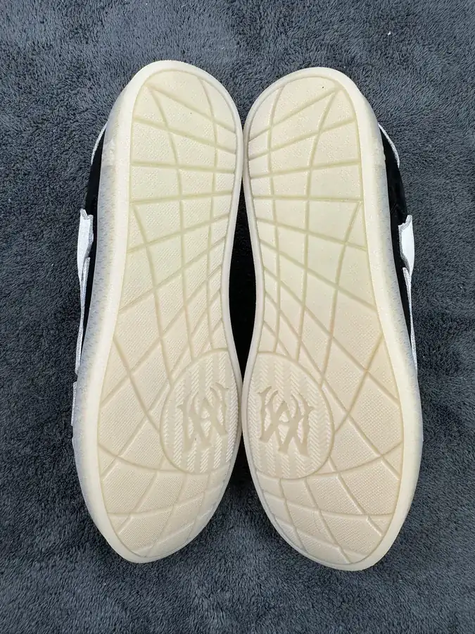 AMIRI Pacific Bones Men's Leather Low Top Sneakers