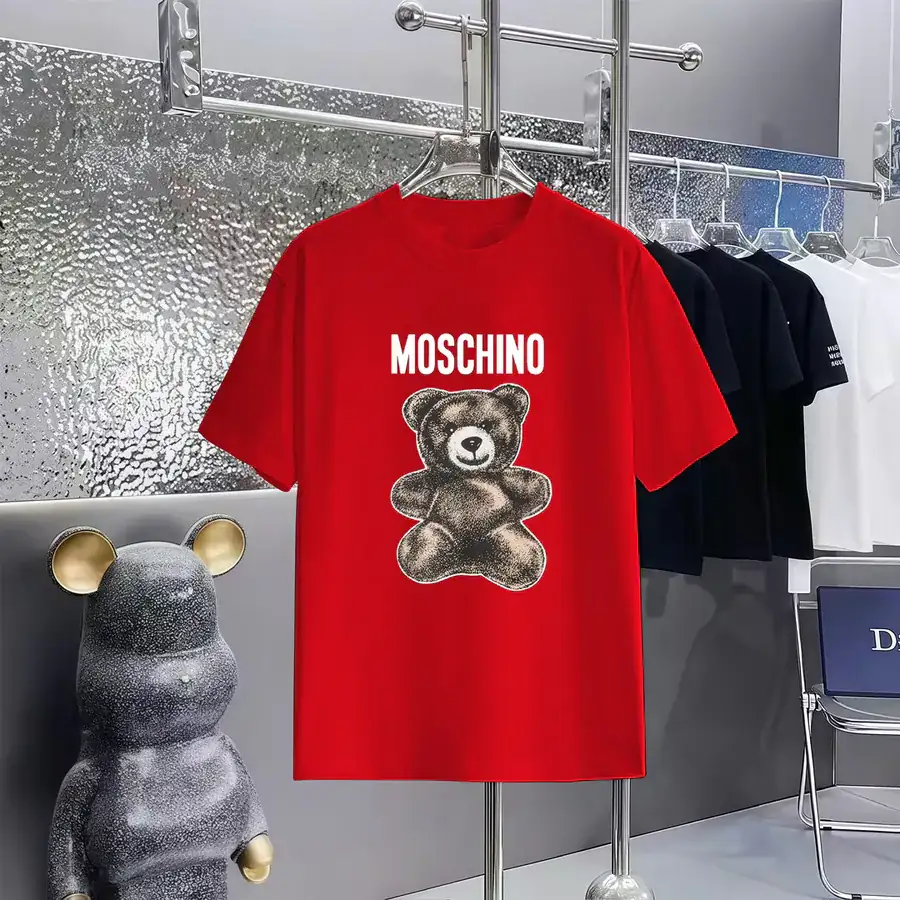 MOSCHINO Printed Round Neck T Shirt