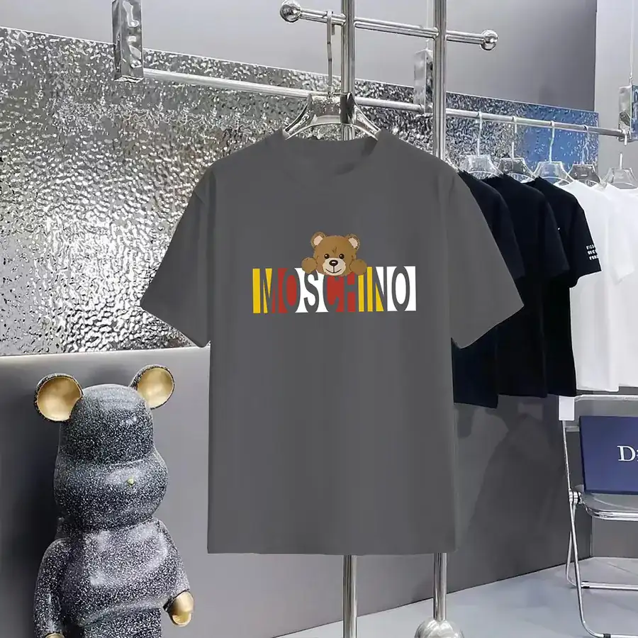 MOSCHINO Printed Round Neck T Shirt