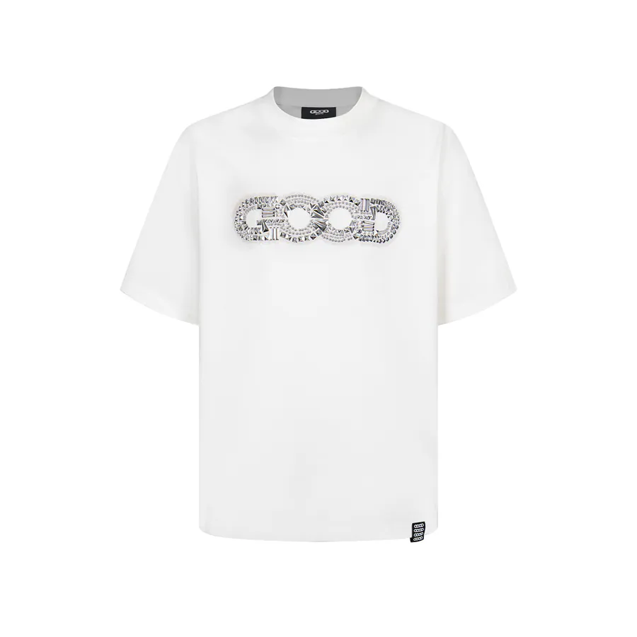 GOODBRAND Fragment Metal Logo Premium T Shirt for Men and Women