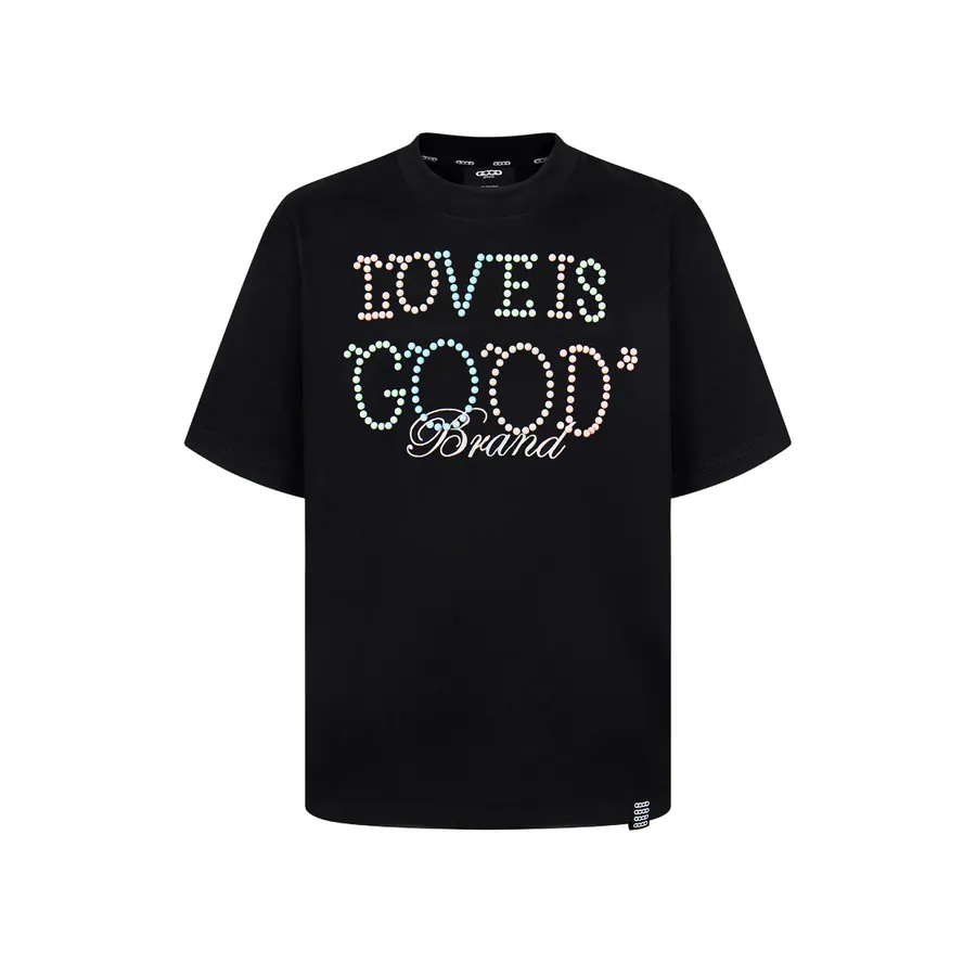 GOODBRAND 2025SS Love Is Good Limited Edition Statement T Shirt