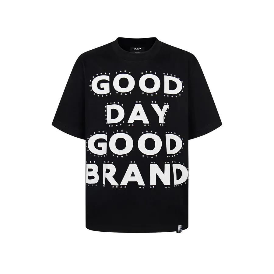 GOODBRAND 25ss All Day Loose Short Sleeve with Nail Embossing Pattern