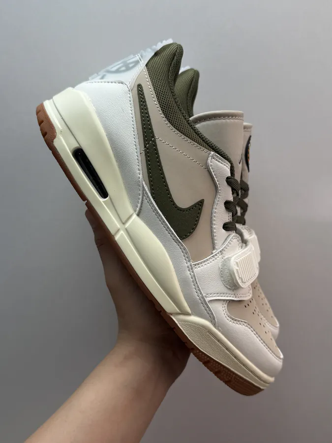 Legacy 312 Low Dongdan in White and Green