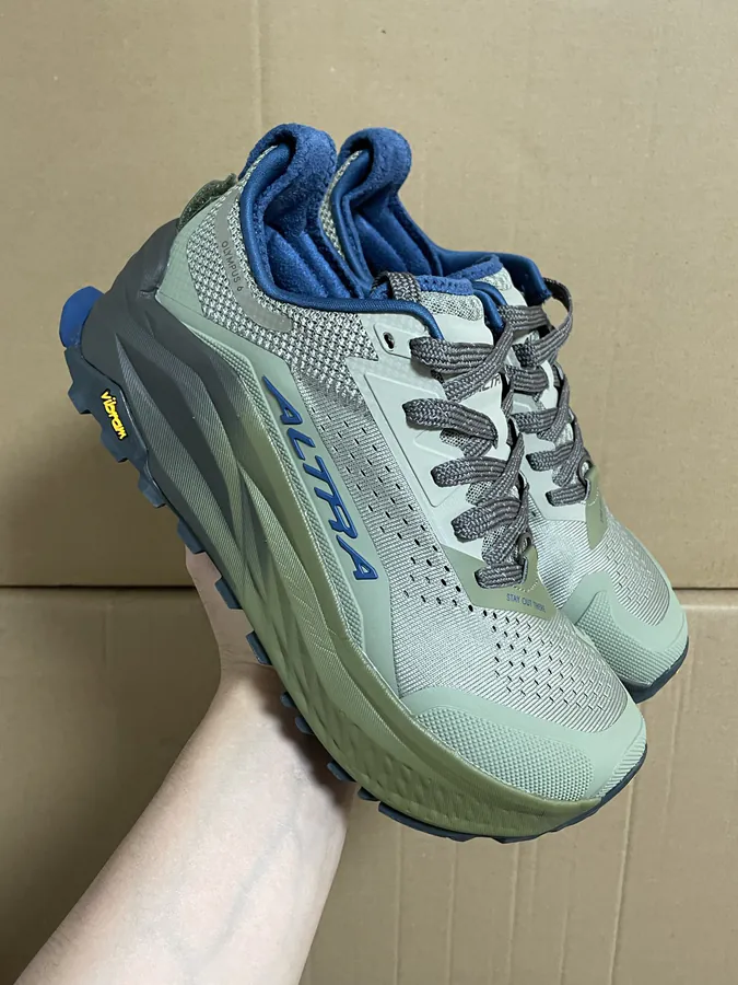 Altra OLYMPUS 6 Low Top Running Shoes Men's Mint Green