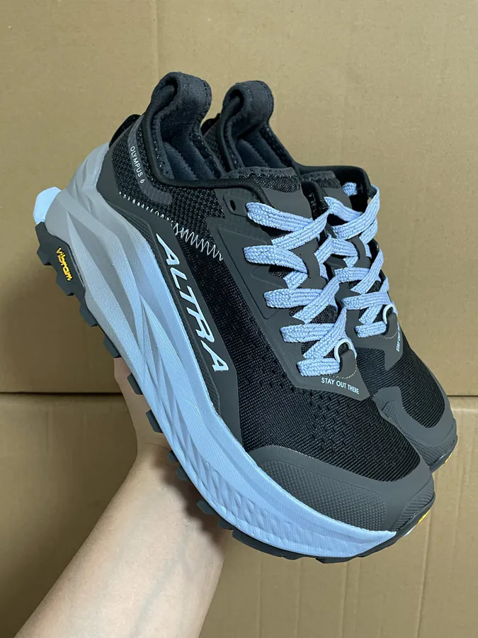 Altra Olympus 6 Low Top Running Shoes Black Blue