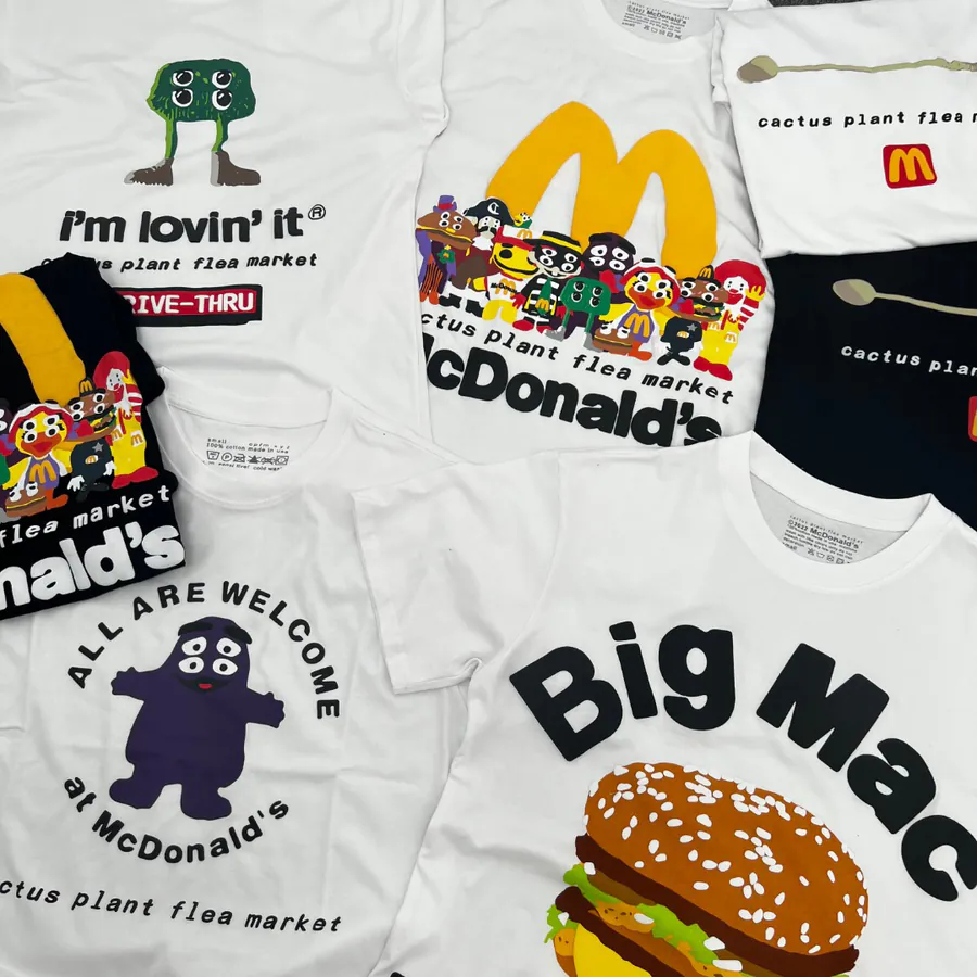 CPFM x McDonald's x Cacus Jack Collaboration T Shirt