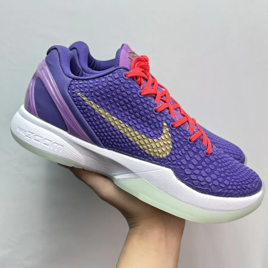 Kobe 6 White Purple
