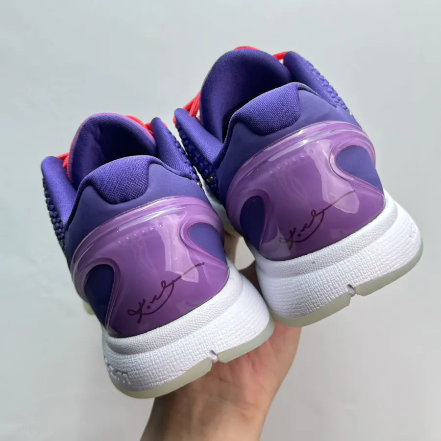 Kobe 6 White Purple