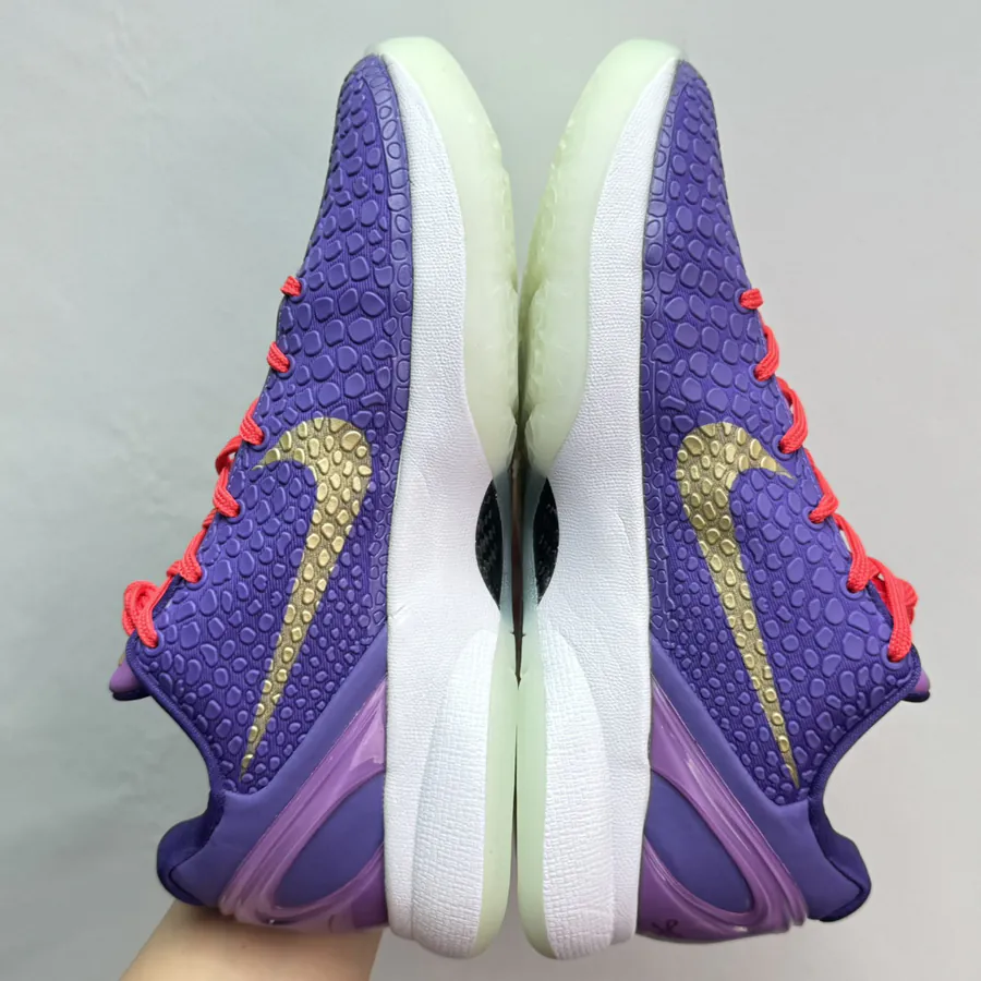 Kobe 6 White Purple