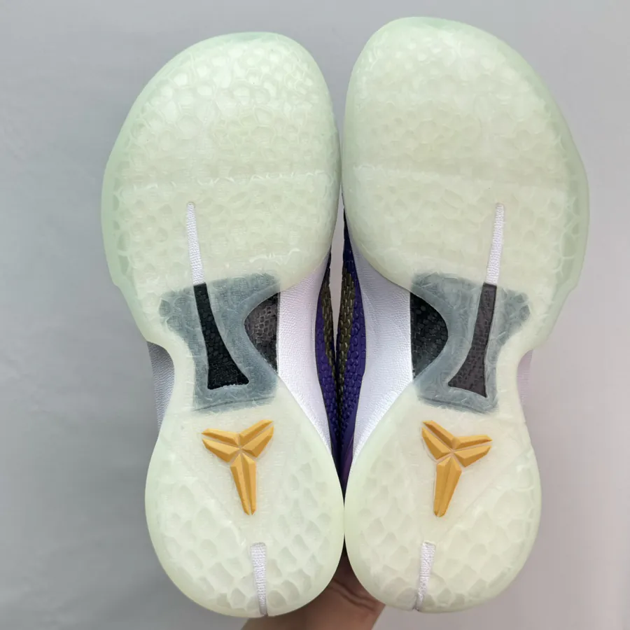 Kobe 6 White Purple