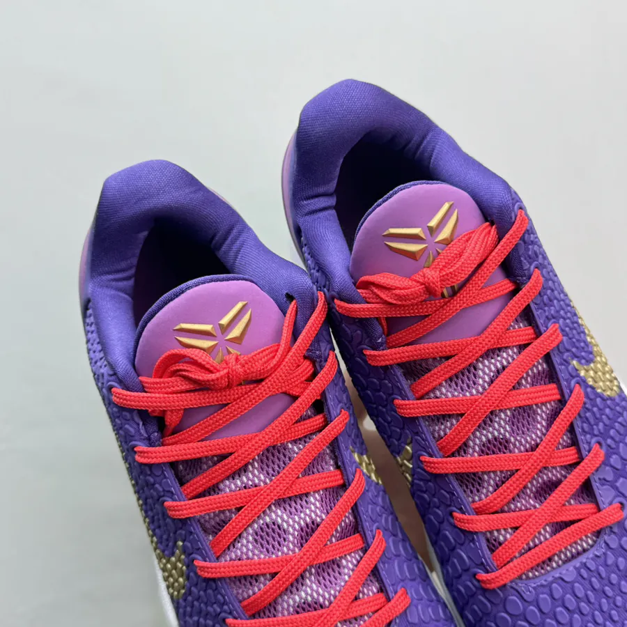 Kobe 6 White Purple