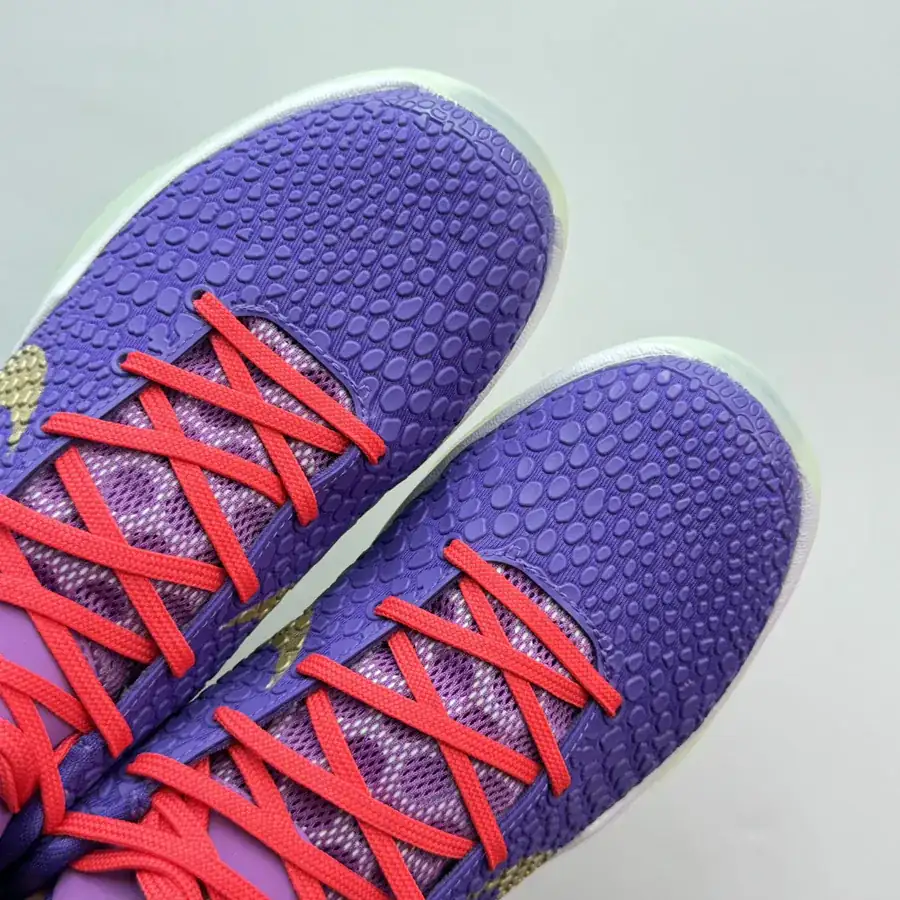 Kobe 6 White Purple