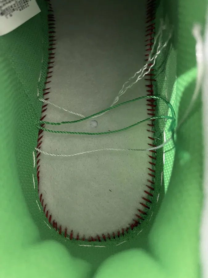 Ow Air Jordan Green Premium Collaboration