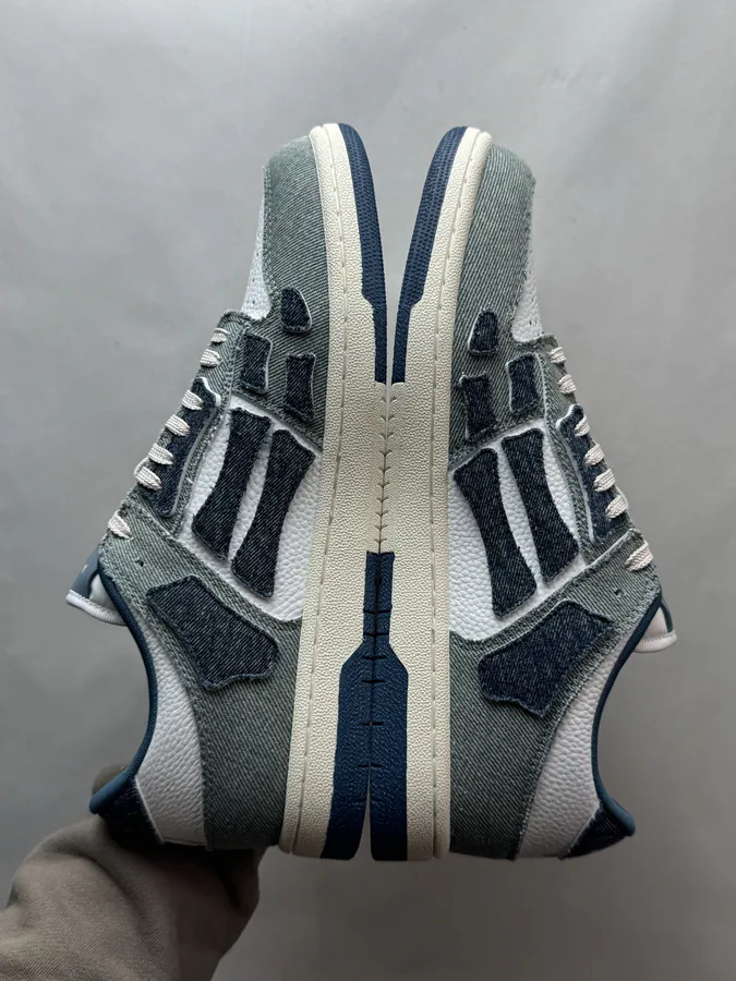 AMIRI Skel Top Low in Gem Blue