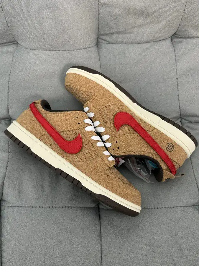 OT x Dunk SP CN GCEL Cork 20th Anniversary Low Top Sneaker