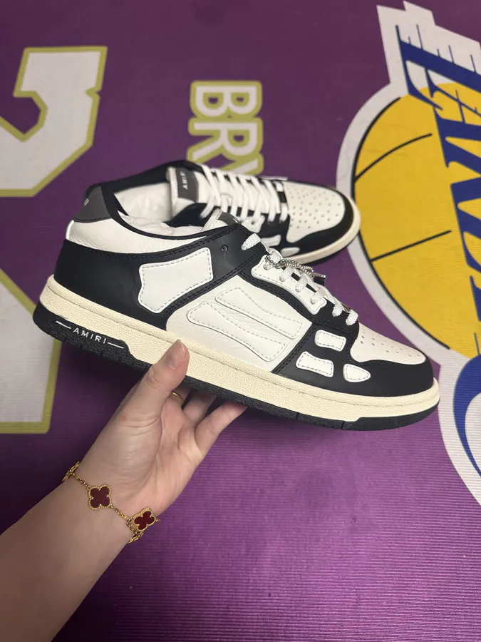 AMIRI Skel Top Low Bones Shoes | Exclusive Version