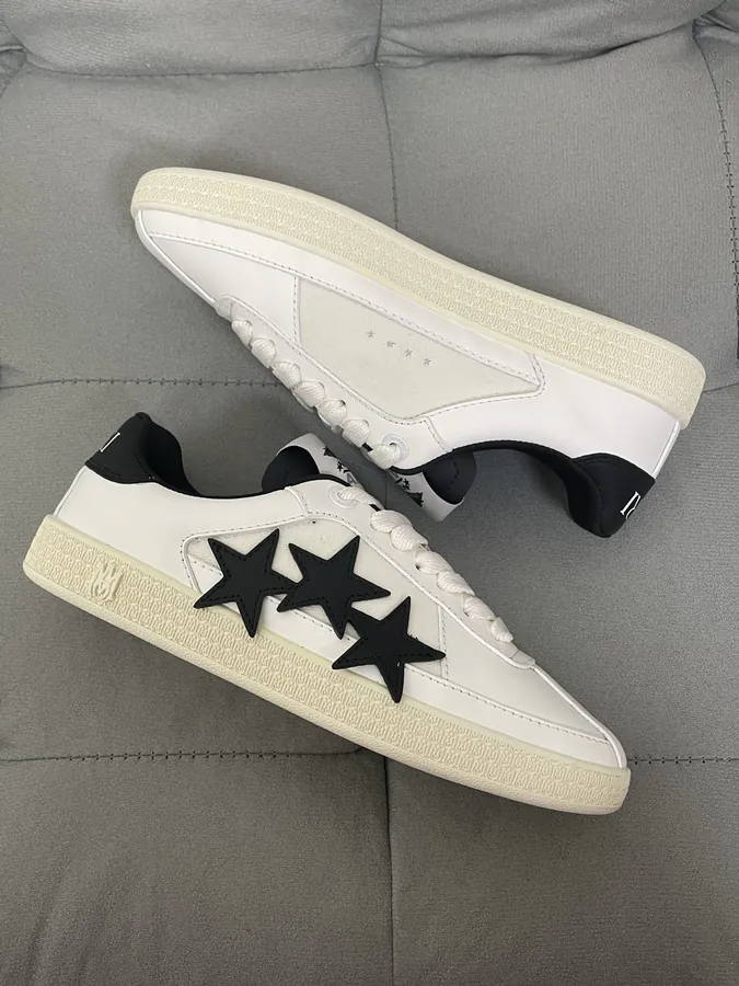 Amiri Pacifc Leather Low Top Sneaker for Men