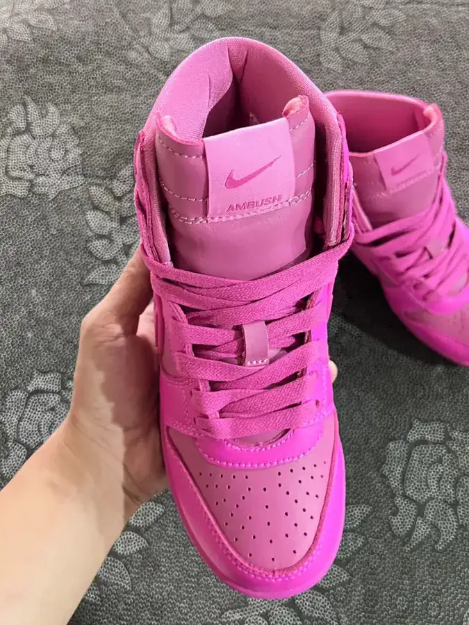 AMBUSH x Nike Dunk High Cosmic Fuchsia
