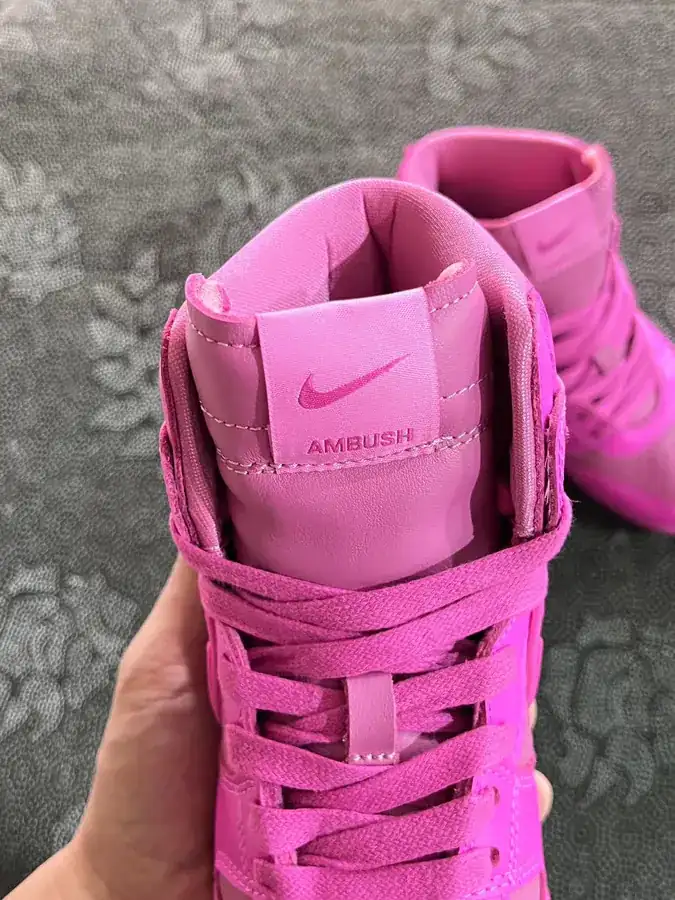 AMBUSH x Nike Dunk High Cosmic Fuchsia