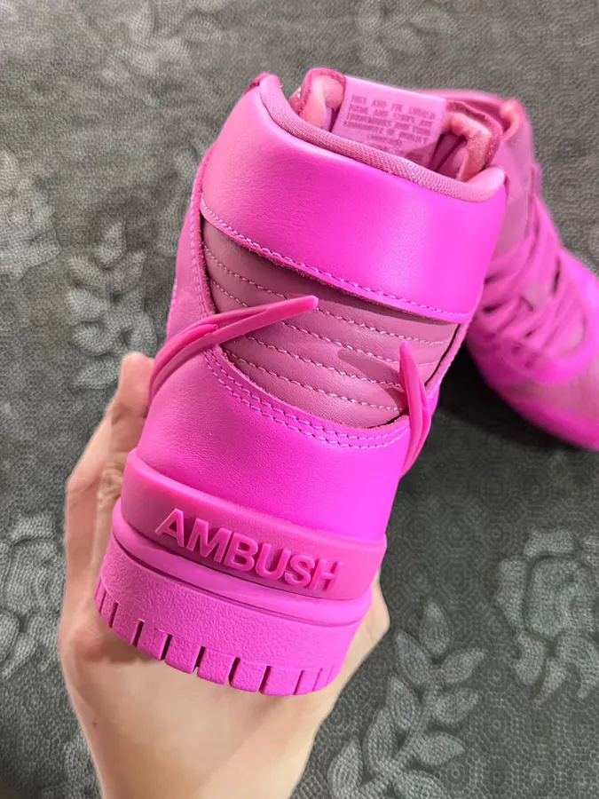 AMBUSH x Nike Dunk High Cosmic Fuchsia