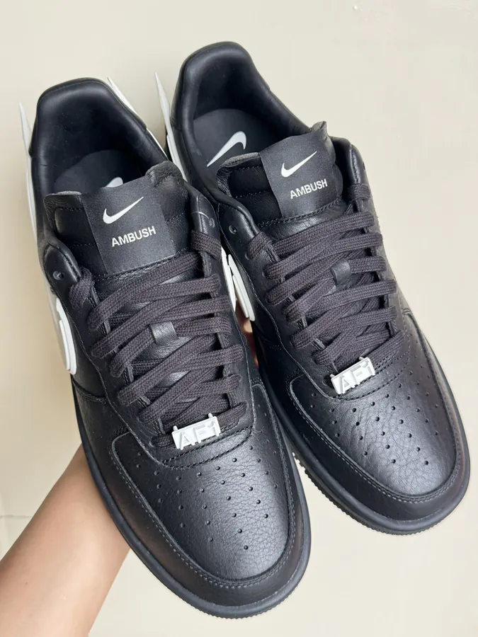 AMBUSH Black High Risk Sneaker