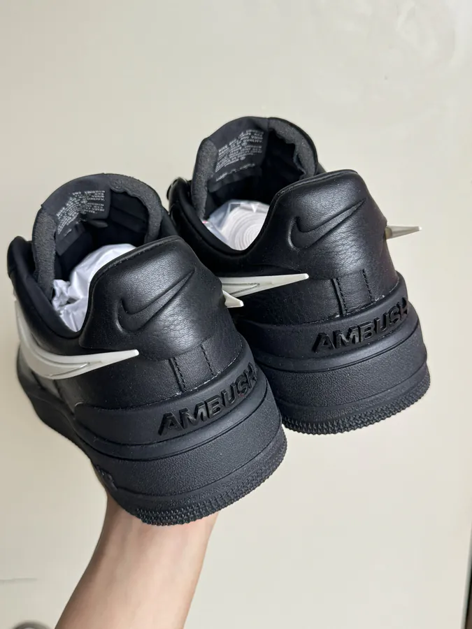 AMBUSH Black High Risk Sneaker