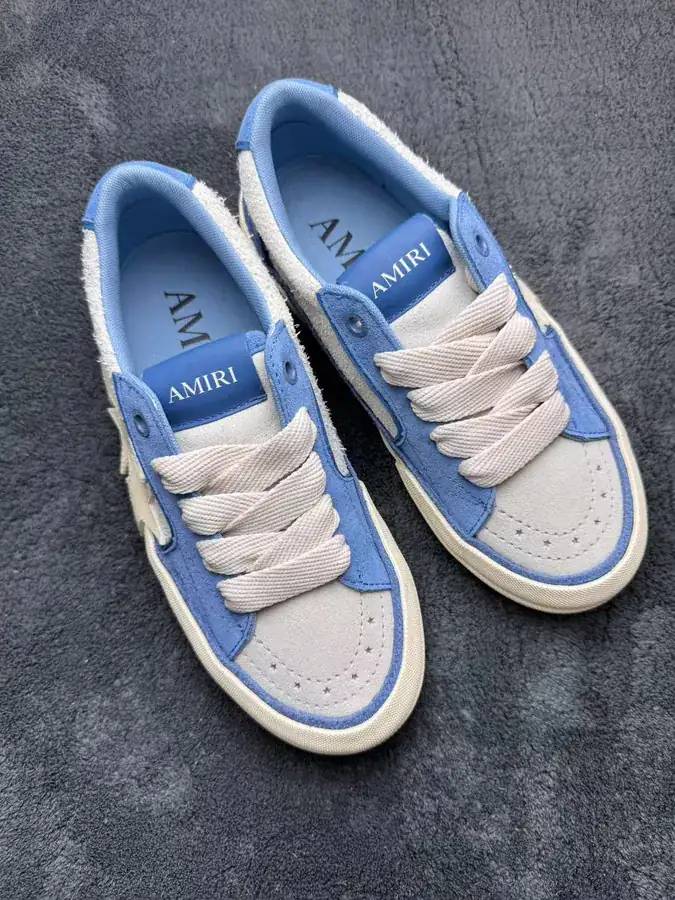 AMIRI Sunset Round Toe Embellished Star Sneaker