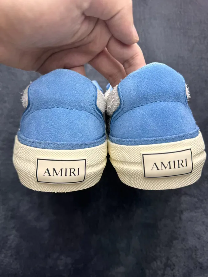 AMIRI Sunset Round Toe Embellished Star Sneaker