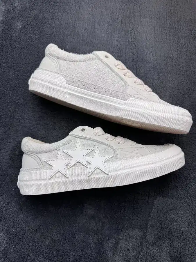 AMIRI Sunset Round Toe Embellished Star Sneaker