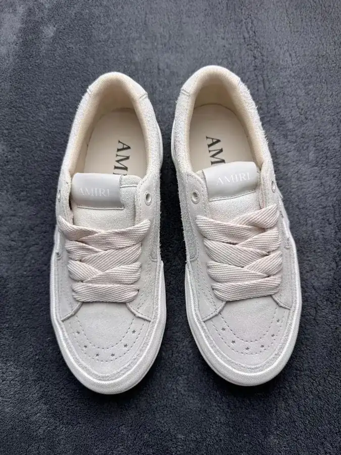 AMIRI Sunset Round Toe Embellished Star Sneaker