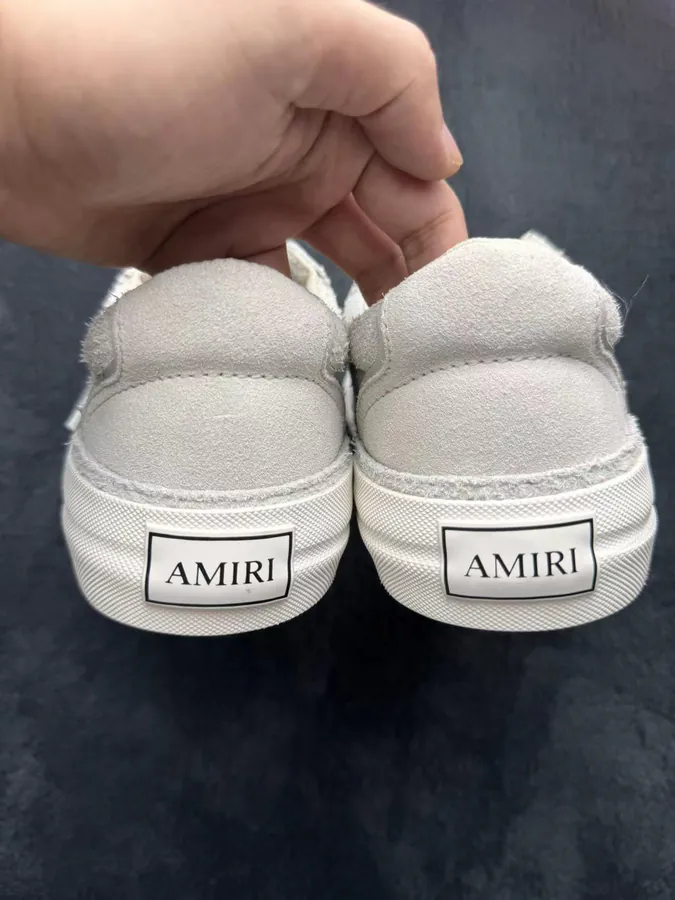 AMIRI Sunset Round Toe Embellished Star Sneaker