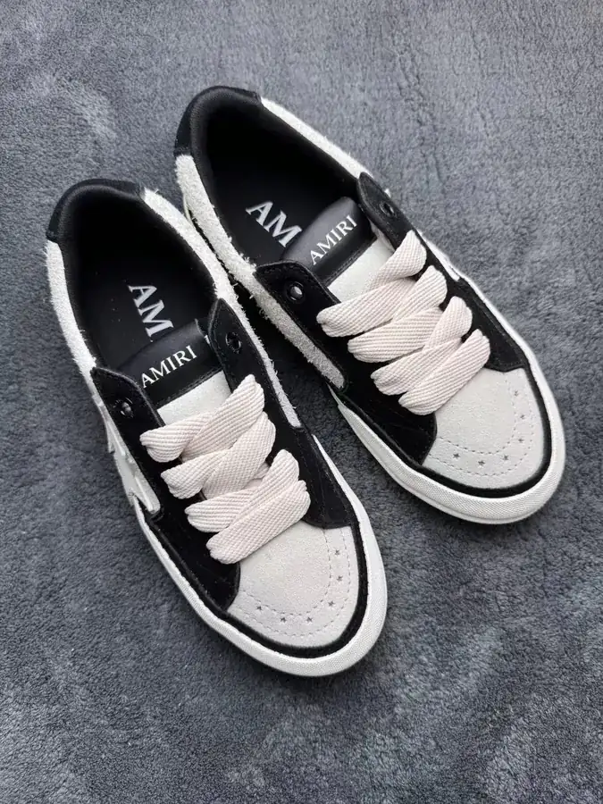 AMIRI Sunset Round Toe Embellished Star Sneaker