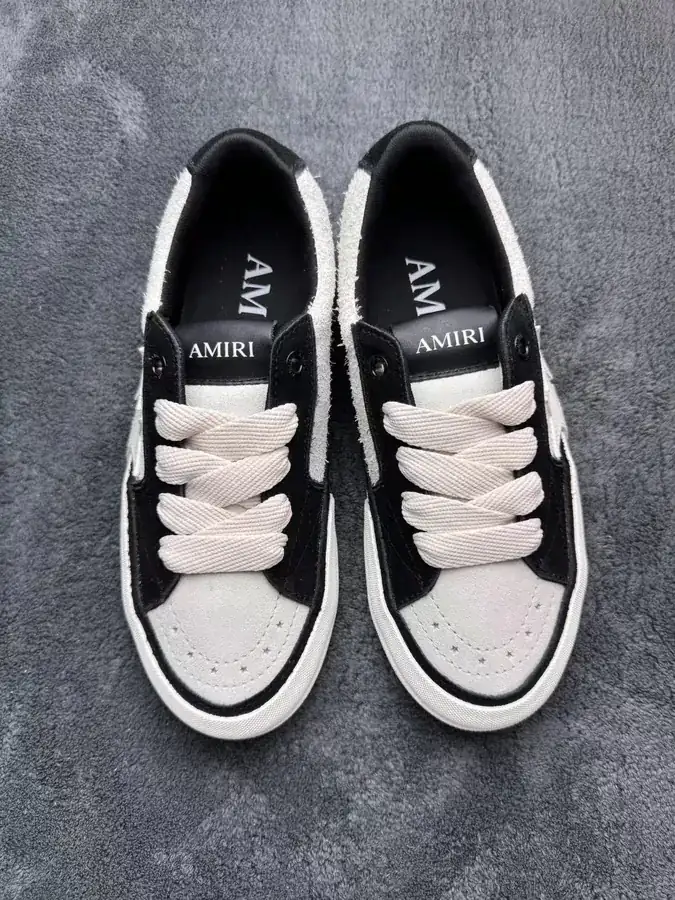 AMIRI Sunset Round Toe Embellished Star Sneaker