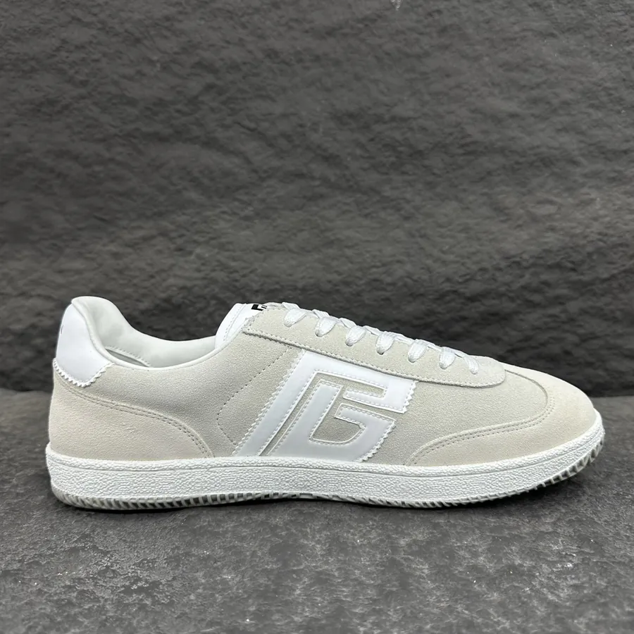 Balmain Swan Leather Sneakers for Men