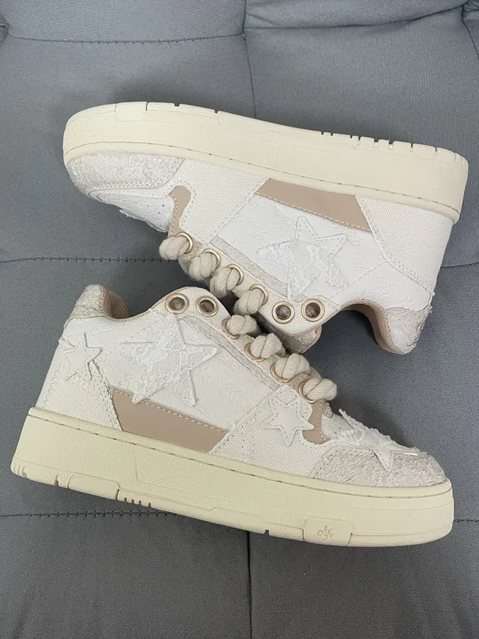 KAALIXTO Retro Lace Star Sneaker