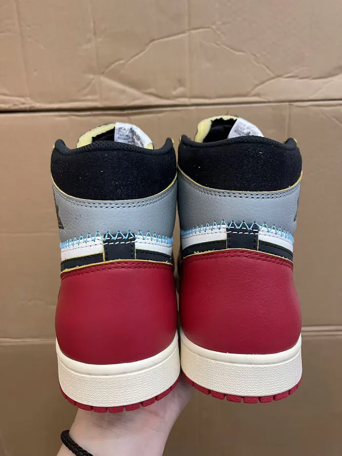 Union x Air 1 High Top Retro Basketball Shoes