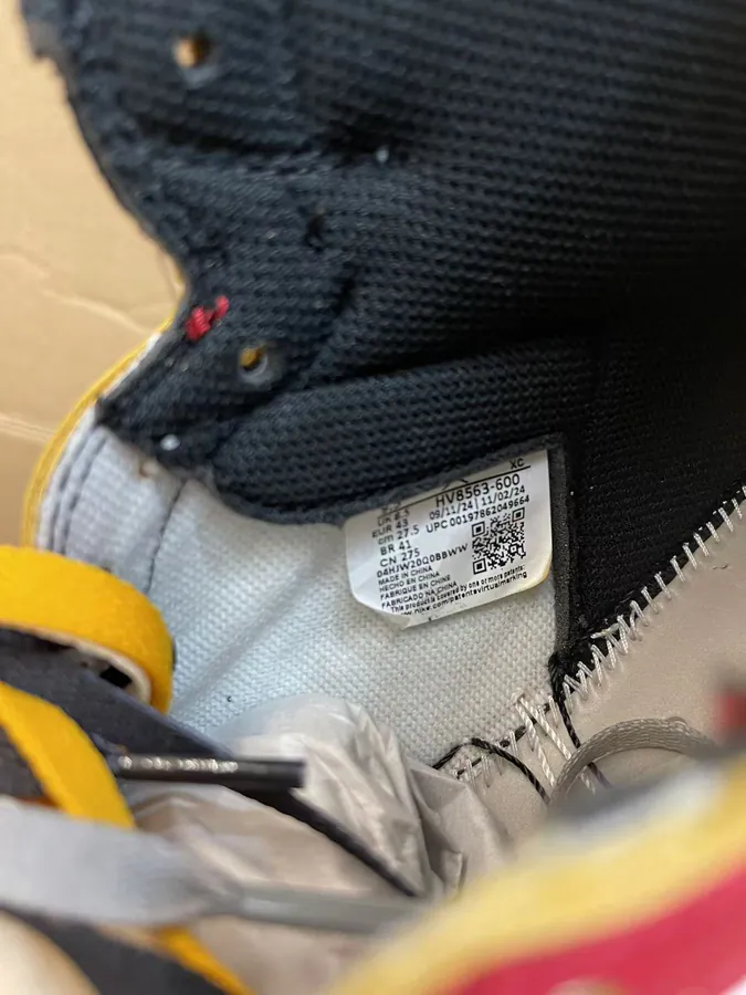 Union x Air 1 High Top Retro Basketball Shoes